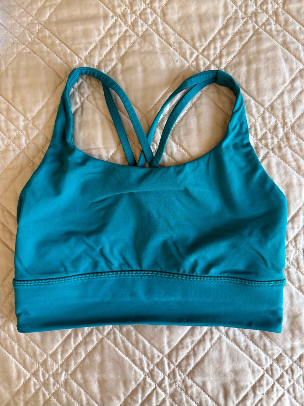 lululemon athletica Strappy Sports Bra - Teal Blue